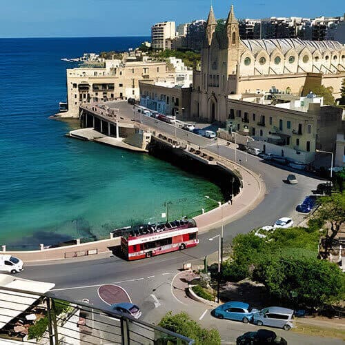 Image of Balluta Bay, Malta