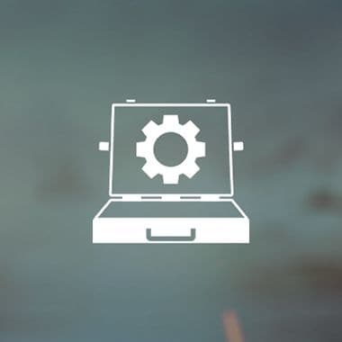 Tactical toolbox icon showing military equipment and strategy tools