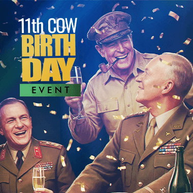 Generals of various factions are celebrating the 11th birthday of Call of War