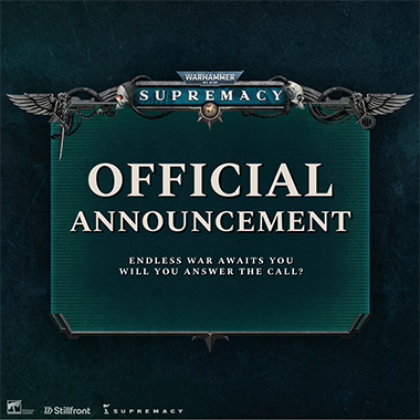 ⚔️ Supremacy: Warhammer 40,000 - Official Announcement